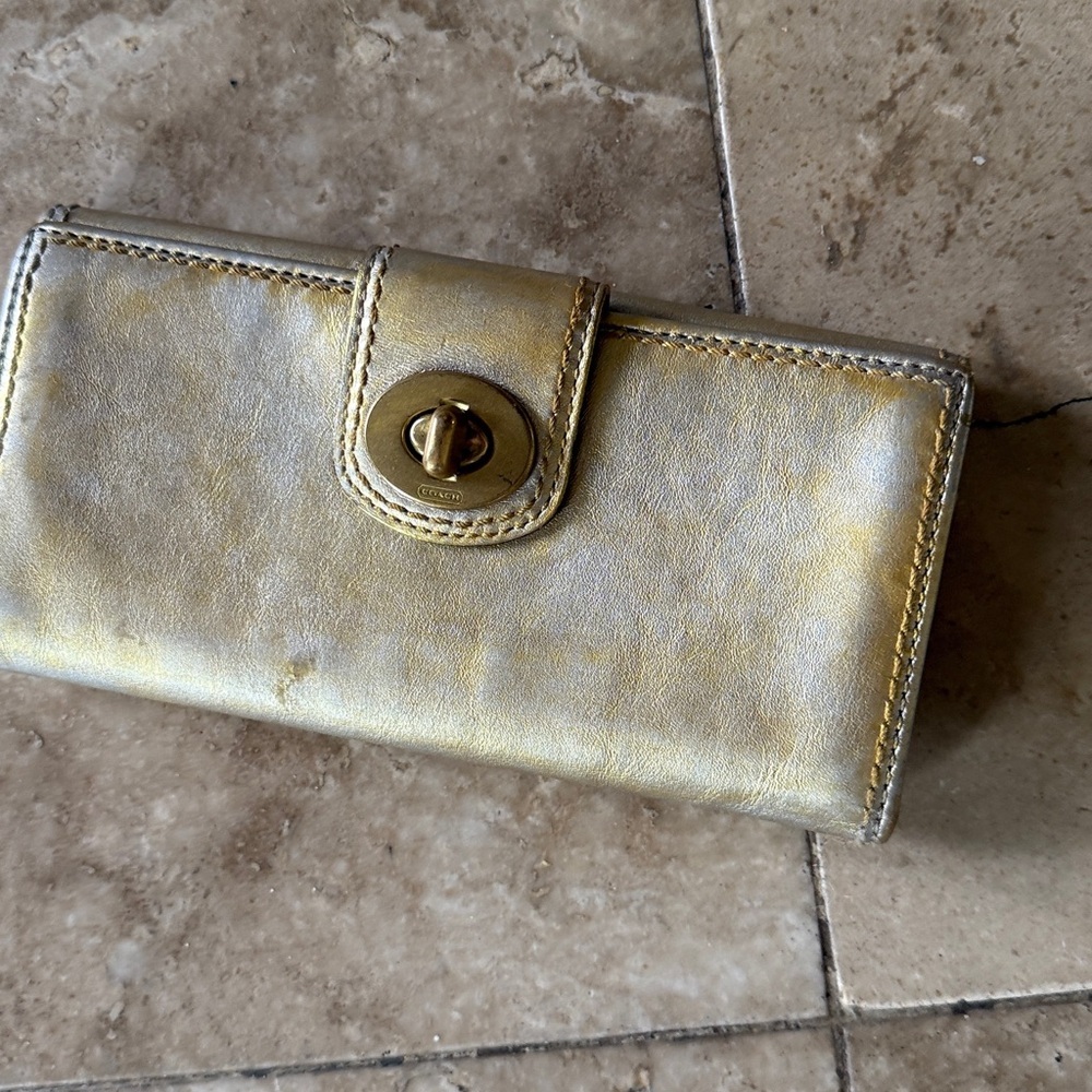 COACH vintage ladies wallet preowned pre-loved - Picture 2 of 14